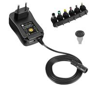 Techly IPW-NTS1000G2 adaptateur de puissance & onduleur Intérieure 12 W Noir