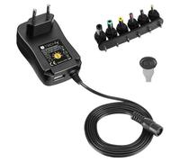 Techly IPW-NTS2250G2 adaptateur de puissance & onduleur Intérieure 27 W Noir