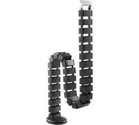 Techly ISWT-CAN-6735 Housse de câble modulaire pour bureau 1,3 m couvercle de gestion des câbles