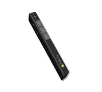 Techly ITC-LASER26 Télécommande de Présentation RF 2.4 GHz, Pointeur Laser Rouge Classe 2M, Portée 100m, USB, Compatible Windows/macOS/Linux/Android