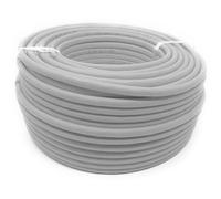 Techly ITP-C6U-FL-100 Câble à paires torsadées Cat6 UTP 100m 100% CU Gris