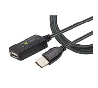 Techly IUSB-REP220TY3 Câble d'extension actif USB 2.0 USB-A mâle vers USB-A femelle 20m