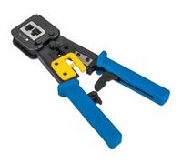 Techly IWP-HT 310UT Outil de sertissage pour connecteurs modulaires RJ45/RJ12/RJ11 à travers