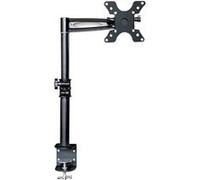 TECHly - Kit de montage (fixation par pince pour bureau, bras d'affichage, bras d'inclinaison) - pour Écran LCD - noir - Taille d'écran : 13"-19" Noir G