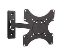 TECHly - Kit de montage (plaque murale, adaptateur VESA) - pour écran plat - noir - Taille d'écran : 19"-37" Noir G