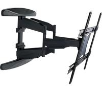 Techly Kit de montage (support mural entièrement mobile) - pour écran plat - noir - Taille d'écran : 102-203 cm (40"-80")