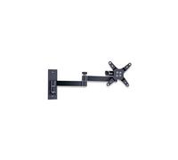 TECHly LED 100 - Kit de montage (montage mural de bras pivotant) - pour TV LCD - noir - Taille d'écran : 13"-30" - montable sur mur Noir G