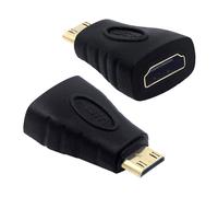 Techly Mini HDMI - HDMI M/F Noir