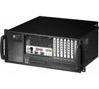 Techly PC ATX Rack 19" boîtier serveur 4U, noir