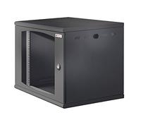 Techly Professional 107548 Rack Mural 19" 10U Section Unique P 600 mm Porte Grille Noir