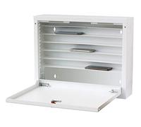 Techly Professional 109016 Armoire de sécurité Murale pour Smartphone Blanc