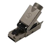 Techly Professional 109191 Prise RJ45 Cat.8.1 Blindée STP EconLine Beige