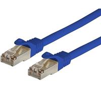 Techly Professional 360554 Câble réseau Patch en cuivre Cat. 6A SFTP LSZH 10 m Bleu Bleu