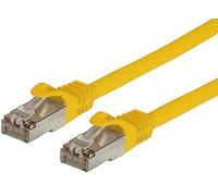 Techly Professional 360592 Câble réseau Patch en cuivre Cat. 6A SFTP LSZH 10 m Jaune