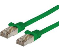 Techly Professional 360653 Câble réseau Patch en cuivre Cat. 6A SFTP LSZH 15 m Vert