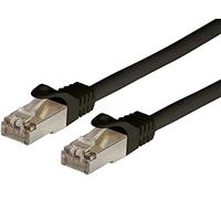 Techly Professional 360738 Câble réseau Patch en cuivre Cat. 6A SFTP LSZH 30 m Noir Noir