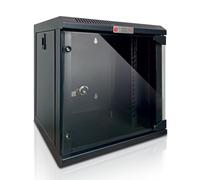 TECHLY PROFESSIONAL 362336 Armoire murale 10" 6 unités de panneaux amovibles Noir