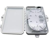 Techly Professional 362893 Boîte de distribution Fibre optique FTTH IP66 4 ports SC LC PLC Blanc