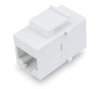 TECHLY Professional 363920 Coupleur Keystone RJ45 F/F Cat.5E UTP Blanc Blanc