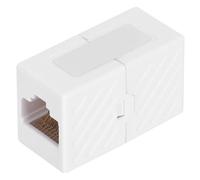 TECHLY Professional 364040 Coupleur modulaire Cat.6 RJ45 F/F UTP Blanc Blanc
