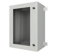 Techly Professional 364569 Armoire murale 19" Gris IP65 porte verre 600 mm