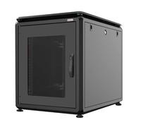 TECHLY PROFESSIONAL 364736 Armoire serveur Rack 19" 600x1000 12 Unité Noir sous-bureau série Evolution Noir
