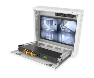 TECHLY Professional 365139 Boîte de sécurité pour DVR et systèmes de vidéosurveillance Blanc RAL9010