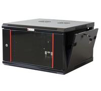 Techly Professional 620652 Armoire murale 19" 12 unités Section unique Prof. 450 mm Noir Noir