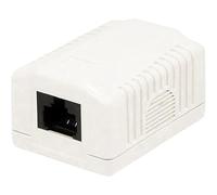 Techly Professional 621475 Prise murale avec 1 Fruit RJ45 Cat.6A UTP Beige