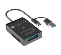 Convertisseur USB-A/C pour lecteurs NVMe/SATA IADAP USB32-SSDTF