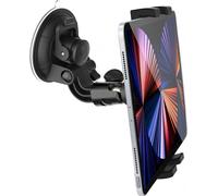 Techly support de voiture pour tablette/iPad 7"-10.1", pour vitre, noir