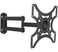 Techly Support mural LCD TV 19"-37" inclinable 2 articulations noir
