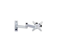 Techly Support mural pour TV LCD/LED/PDP deux articulations 13-30`'`' 15 kg VESA argenté - clavier QWERTY