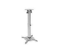 TECHly - Support - pour projecteur - argent - montable au plafond