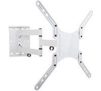 TECHly - Support - Ultra mince - pour TV LCD - blanc - Taille d'écran : 23"-55" - Interface de montage : jusqu'à 400 x 400 mm - montable sur mur