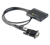 Techly SVGA et audio vers HDMI Convertisseur