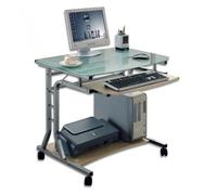 Ica-tb 3791a rectangulaire métal et verre gris Gris