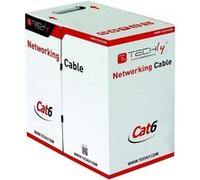 Techly U/UTP Hank Cable Cat.6 CCA 305m Solid Grey Gris G