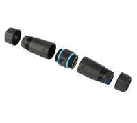 TECHLYPRO 105896 ADAPTADOR DE Red RJ45 F/F CAT6 F/UTP Exterior IP68