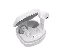 TECHMADE AURICULAIRE SANS FIL AVEC BOÎTE DE CHARGE COULEUR BLANC