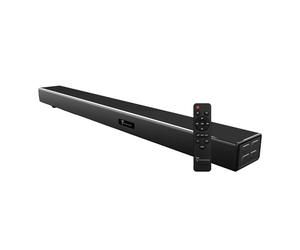 TECHMADE Barre de Son TV Bluetooth | Puissance maximale 120 W, Basses Profondes, Audio stéréo | Bluetooth, AUX, HDMI Arc, Optique (2.1)