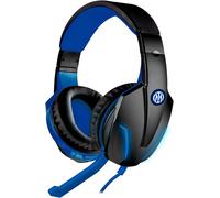 Techmade Casque De Jeu Avec Fil/Microphone Réglable/Connecteur Jack 3,5 + Adaptateur 2 X 3,5 Mm (Nouveau Logo, Noir Bleu, Unique, Tm-Fl1-Int22[HDM5235704]