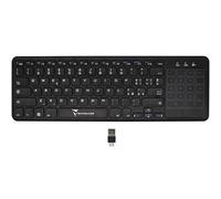 Techmade Clavier sans Fil avec Pavé Tactile Intégré - Compatible PC, Smart TV, Tablette et Smartphone