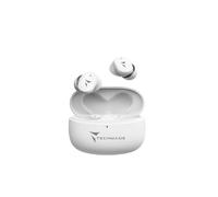 Techmade Earbuds K111 Blanc - Écouteurs Sans Fil Bluetooth avec Étui de Charge
