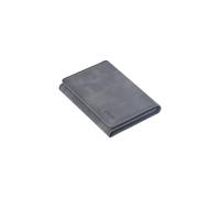 Techmade ETRES Portefeuille magnétique en cuir sans poche pour smartphones, gris, Taille unique