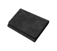 TECHMADE ETRES Smart Wallet Classic Storm - Portefeuille MagSafe RFID Slim, Homme Femme, Compact avec Poche pour Espèces, Design Gris Storm, Noir