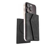 TECHMADE ETRES Wallet Smart ICON Easy - Portefeuille MagSafe avec porte-cartes RFID, Ultra-Slim, compatible avec iPhone, design minimal, noir mat, Noir , Décontracté