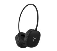 TECHMADE Mini casque sans fil Bluetooth 5.4 compact et léger avec jack 3,5 mm, audio stéréo, commandes intégrées, USB-C, portée 10 m (noir)