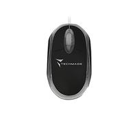 TECHMADE Mini Souris Optique USB 800 DPI Noir