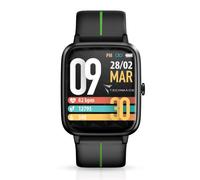 Techmade montre intelligente Move Alum. GPS 1.3" SpaceGrey+Black/Green Techmade